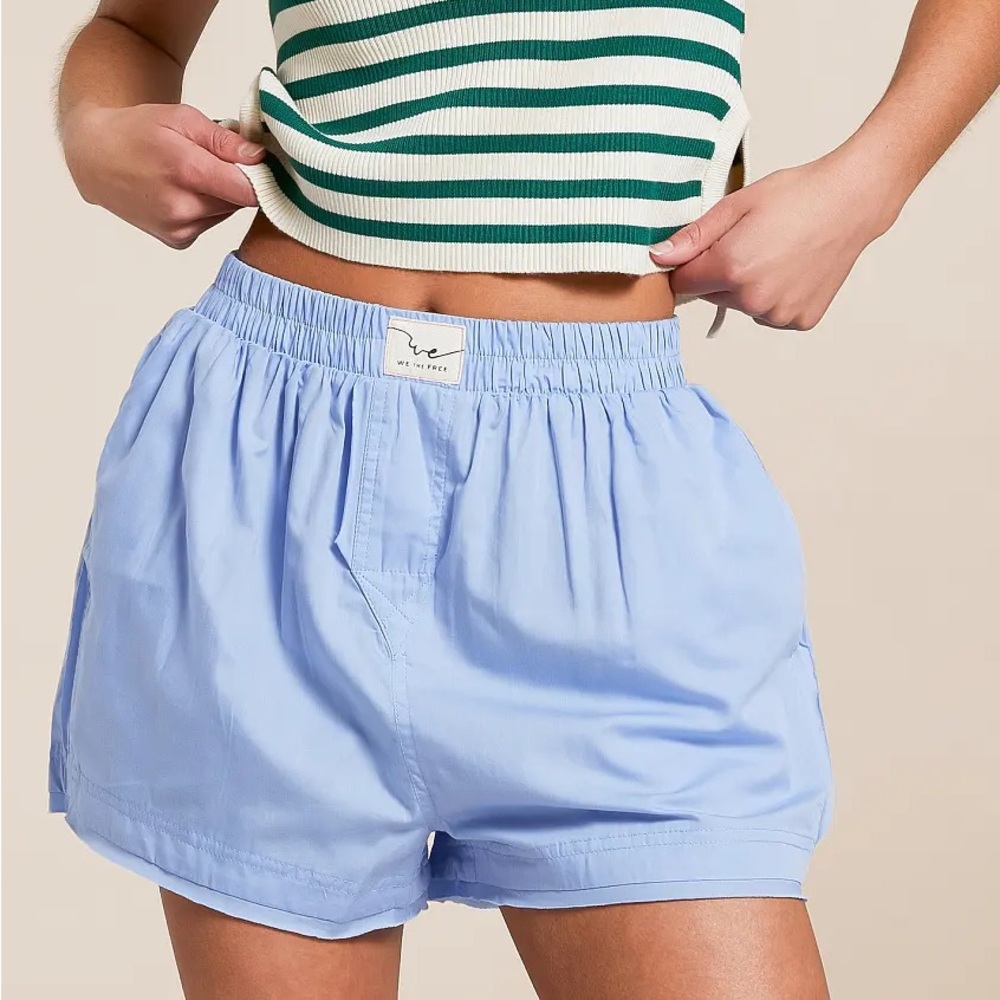 Free People Sky Blue Women's Boxers
